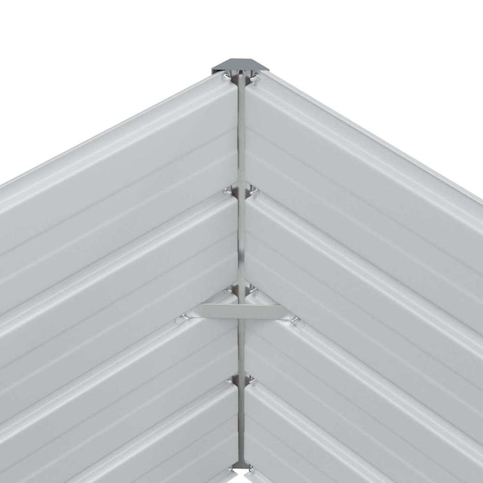 Strat înălțat de grădină Maro deschis 480 x 80 x 45 cm - WALTI WALTI