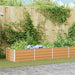 Strat înălțat de grădină Maro deschis 480 x 80 x 45 cm - WALTI WALTI