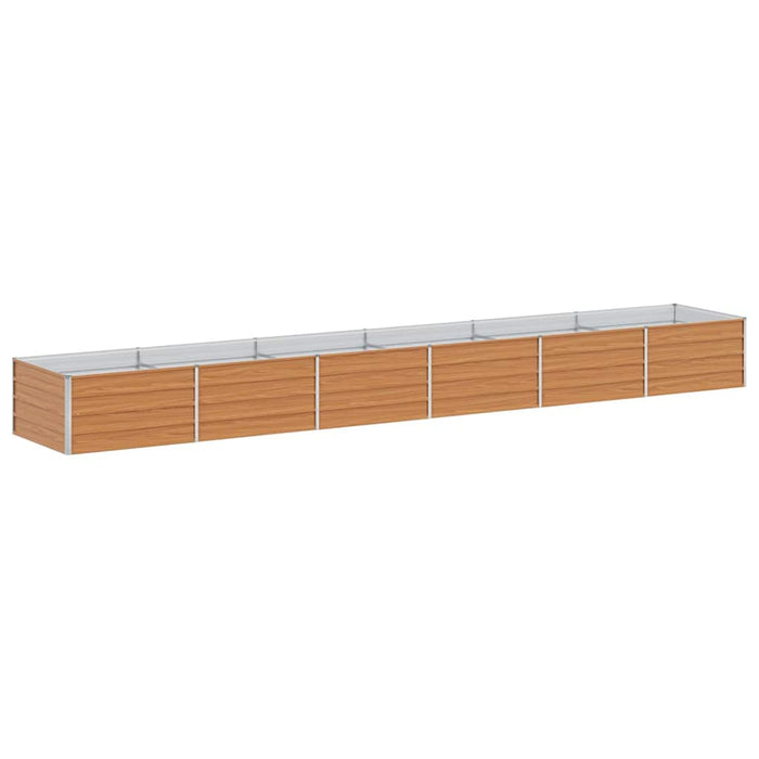 Strat înălțat de grădină Maro deschis 480 x 80 x 45 cm - WALTI WALTI