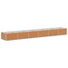 Strat înălțat de grădină Maro deschis 480 x 80 x 45 cm - WALTI WALTI