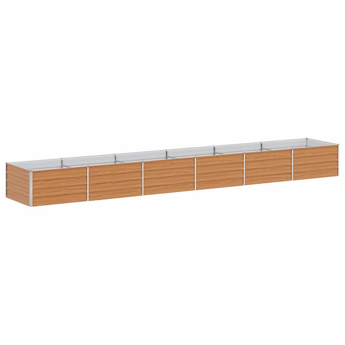 Strat înălțat de grădină Maro deschis 480 x 80 x 45 cm - WALTI WALTI