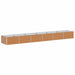 Strat înălțat de grădină Maro deschis 480 x 80 x 45 cm - WALTI WALTI
