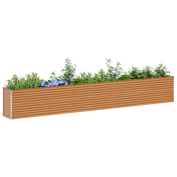 Strat înălțat de grădină 485 x 50 x 68 cm Oțel Galvanizat - WALTI WALTI