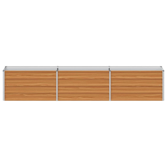 Strat înălțat de grădină Maro deschis 240 x 40 x 45 cm - WALTI WALTI