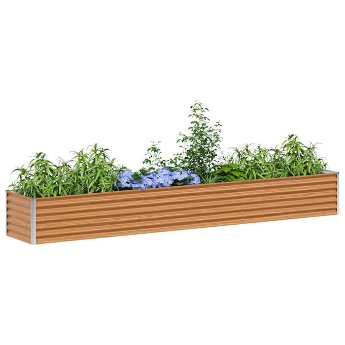 Strat înălțat de grădină 290 x 50 x 36 cm Oțel Galvanizat WALTI