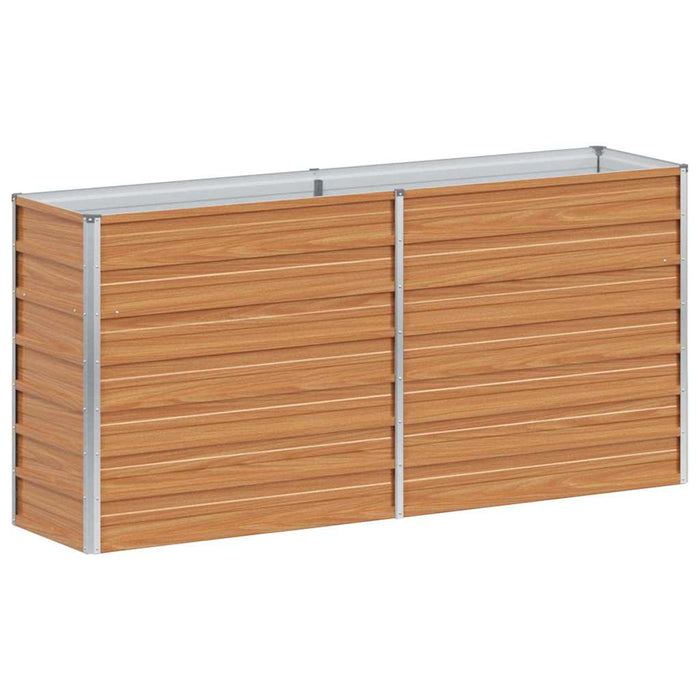 Strat înălțat de grădină Maro deschis 160 x 40 x 77 cm - WALTI WALTI
