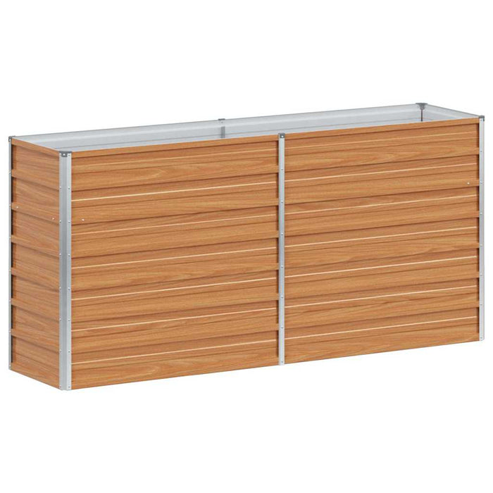 Strat înălțat de grădină Maro deschis 160 x 40 x 77 cm - WALTI WALTI