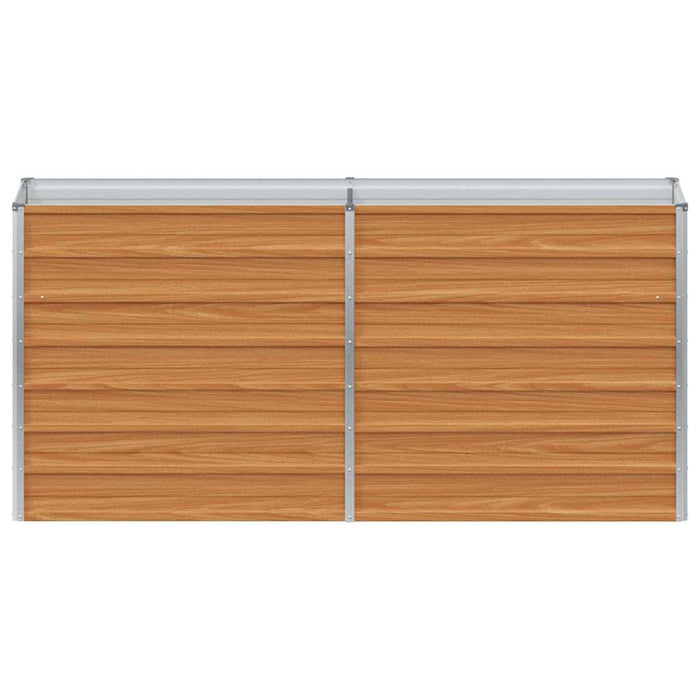 Strat înălțat de grădină Maro deschis 160 x 40 x 77 cm - WALTI WALTI