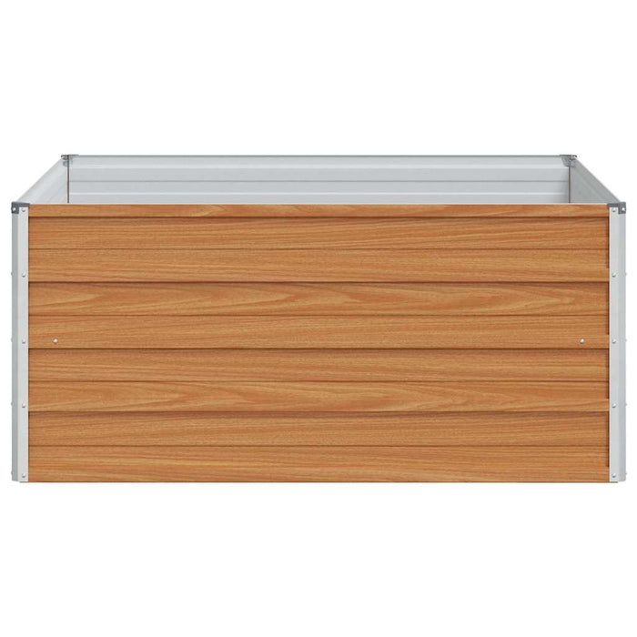 Strat înălțat de grădină Maro deschis 100 x 100 x 45 cm - WALTI WALTI