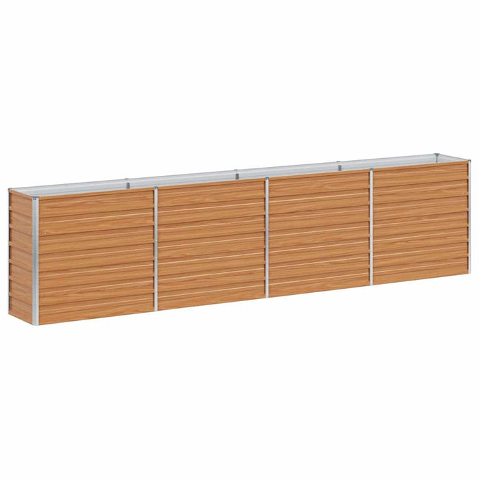 Strat înălțat de grădină Maro deschis 320 x 40 x 77 cm - WALTI WALTI