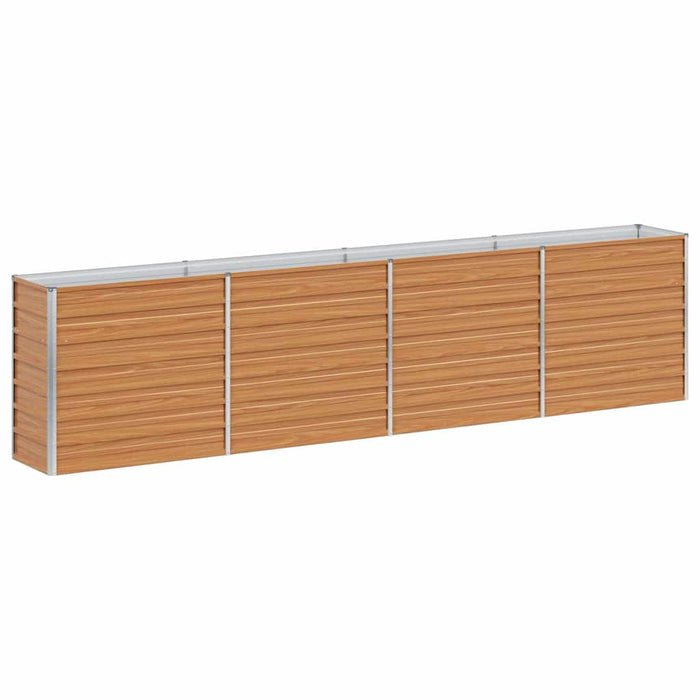 Strat înălțat de grădină Maro deschis 320 x 40 x 77 cm - WALTI WALTI
