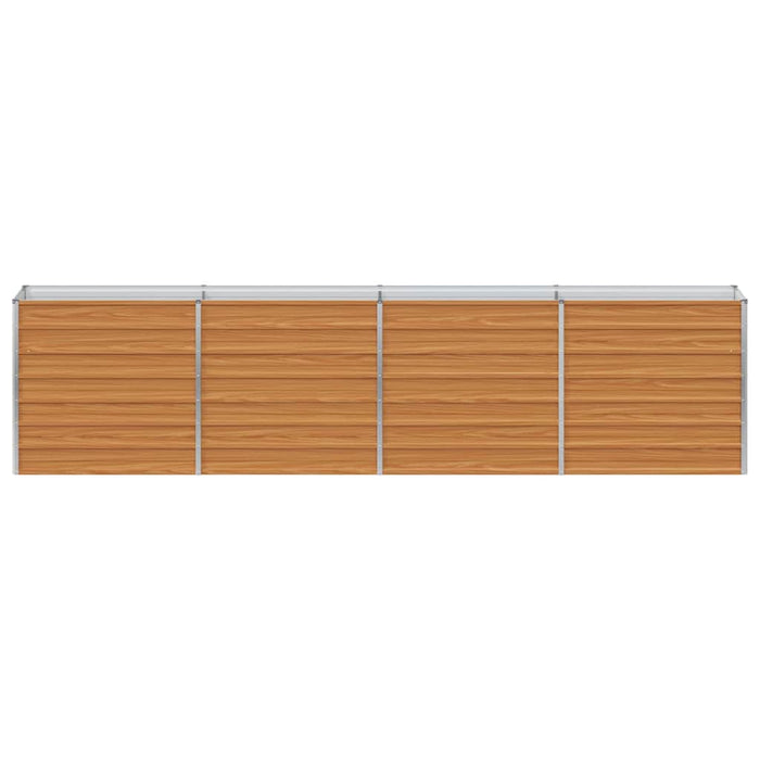 Strat înălțat de grădină Maro deschis 320 x 40 x 77 cm - WALTI WALTI