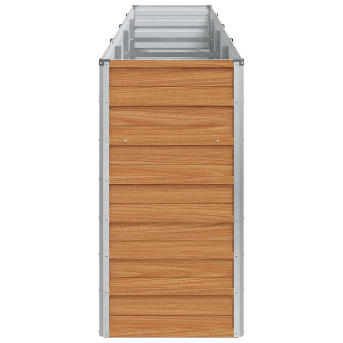 Strat înălțat de grădină Maro deschis 320 x 40 x 77 cm - WALTI WALTI