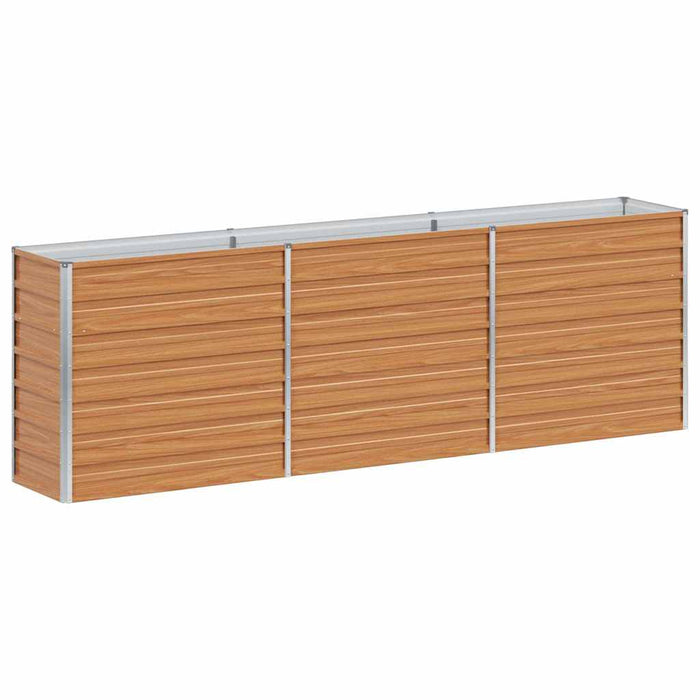 Strat înălțat de grădină Maro deschis 240 x 40 x 77 cm - WALTI WALTI