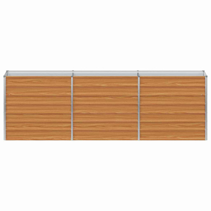 Strat înălțat de grădină Maro deschis 240 x 40 x 77 cm - WALTI WALTI