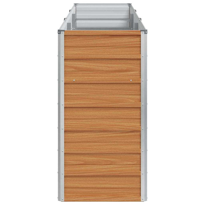 Strat înălțat de grădină Maro deschis 240 x 40 x 77 cm - WALTI WALTI