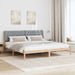 Cadru de pat cu tăblie tapițată cu headboard Maro 200 x 200 cm - WALTI WALTI