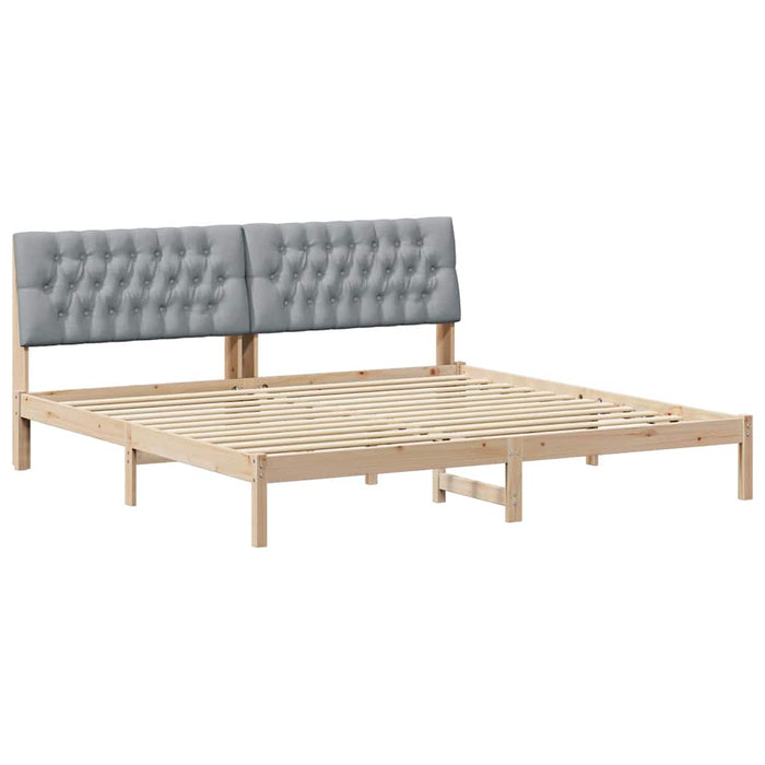 Cadru de pat cu tăblie tapițată cu headboard Maro 200 x 200 cm - WALTI WALTI