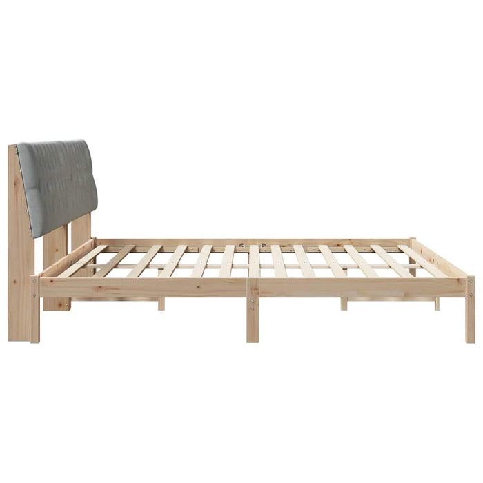 Cadru de pat cu tăblie tapițată cu headboard Maro 200 x 200 cm - WALTI WALTI