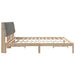 Cadru de pat cu tăblie tapițată cu headboard Maro 200 x 200 cm - WALTI WALTI