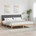 Cadru de pat cu tăblie tapițată cu headboard Maro 200 x 200 cm - WALTI WALTI