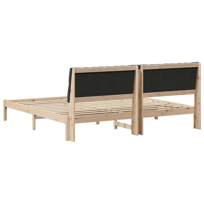 Cadru de pat cu tăblie tapițată cu headboard Maro 200 x 200 cm - WALTI WALTI
