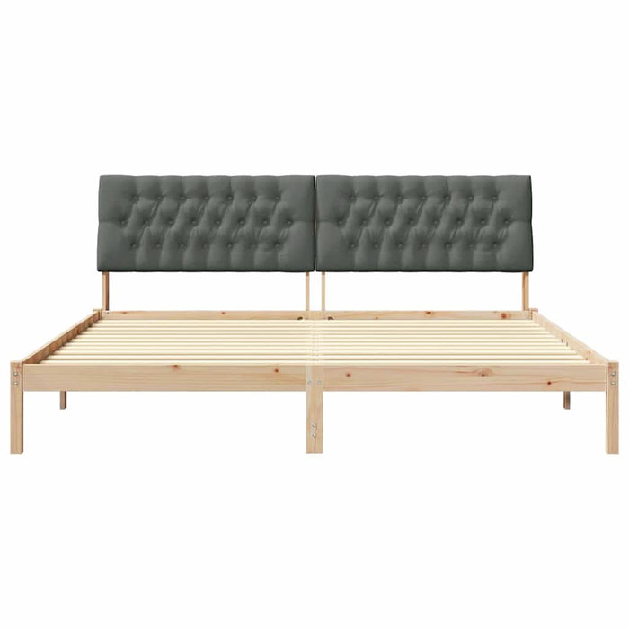 Cadru de pat cu tăblie tapițată cu headboard Maro 200 x 200 cm - WALTI WALTI