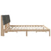 Cadru de pat cu tăblie tapițată cu headboard Maro 200 x 200 cm - WALTI WALTI