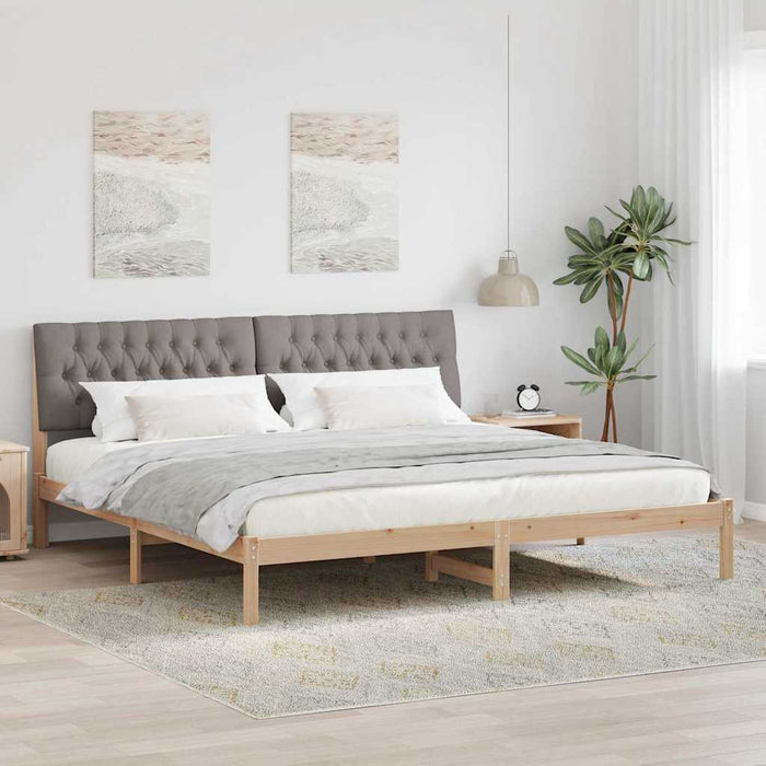 Cadru de pat cu tăblie tapițată cu headboard Maro 200 x 200 cm - WALTI WALTI