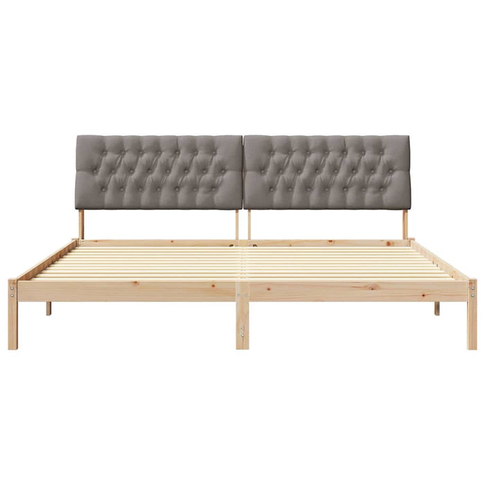 Cadru de pat cu tăblie tapițată cu headboard Maro 200 x 200 cm - WALTI WALTI