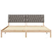 Cadru de pat cu tăblie tapițată cu headboard Maro 200 x 200 cm - WALTI WALTI