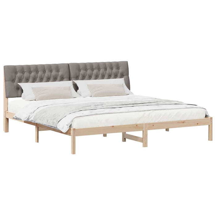 Cadru de pat cu tăblie tapițată cu headboard Maro 200 x 200 cm - WALTI WALTI