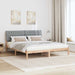 Cadru de pat cu tăblie tapițată cu headboard Maro 180 x 200 cm - WALTI WALTI