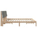 Cadru de pat cu tăblie tapițată cu headboard Maro 180 x 200 cm - WALTI WALTI