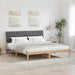 Cadru de pat cu tăblie tapițată cu headboard Maro 180 x 200 cm - WALTI WALTI