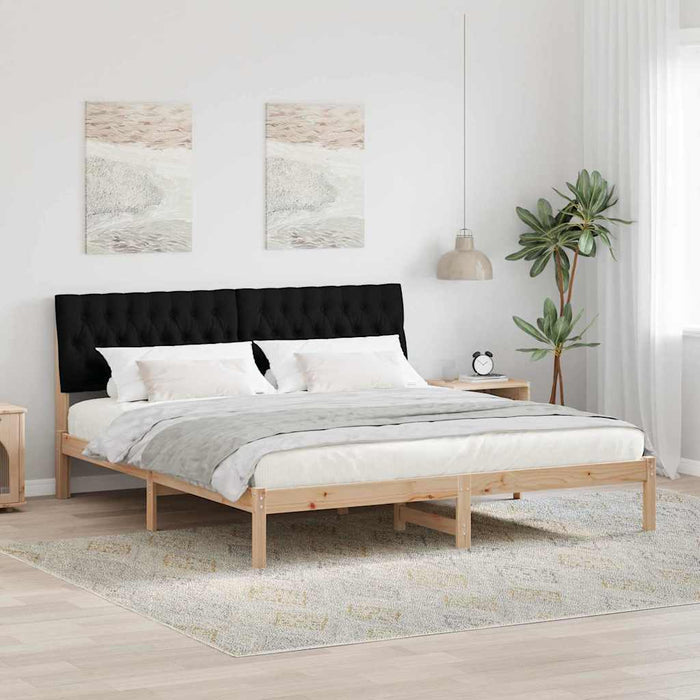 Cadru de pat cu tăblie tapițată cu headboard Maro 180 x 200 cm - WALTI WALTI