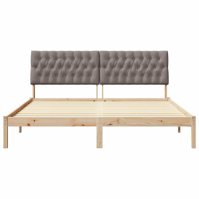 Cadru de pat cu tăblie tapițată cu headboard Maro 180 x 200 cm - WALTI WALTI