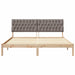Cadru de pat cu tăblie tapițată cu headboard Maro 180 x 200 cm - WALTI WALTI