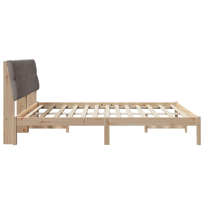 Cadru de pat cu tăblie tapițată cu headboard Maro 180 x 200 cm - WALTI WALTI