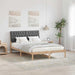 Cadru de pat cu tăblie tapițată cu headboard Maro 160 x 200 cm - WALTI WALTI