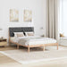 Cadru de pat cu tăblie tapițată cu headboard Maro 160 x 200 cm - WALTI WALTI