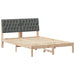Cadru de pat cu tăblie tapițată cu headboard Maro 160 x 200 cm - WALTI WALTI