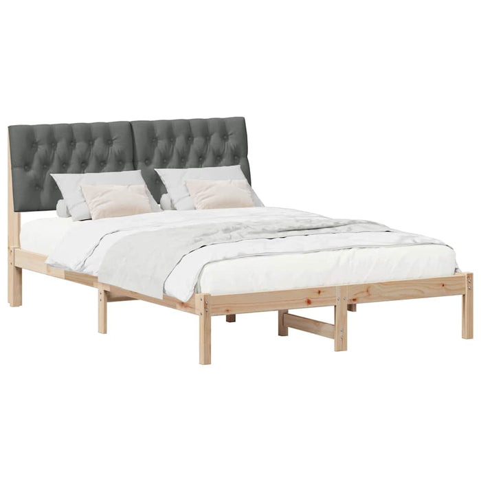 Cadru de pat cu tăblie tapițată cu headboard Maro 160 x 200 cm - WALTI WALTI