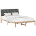 Cadru de pat cu tăblie tapițată cu headboard Maro 160 x 200 cm - WALTI WALTI