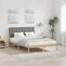 Cadru de pat cu tăblie tapițată cu headboard Maro 160 x 200 cm - WALTI WALTI