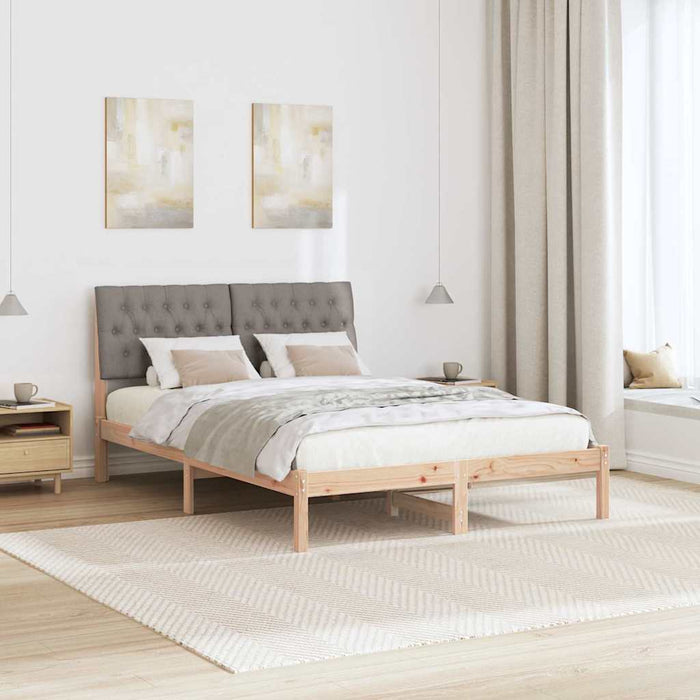 Cadru de pat cu tăblie tapițată cu headboard Maro 160 x 200 cm - WALTI WALTI
