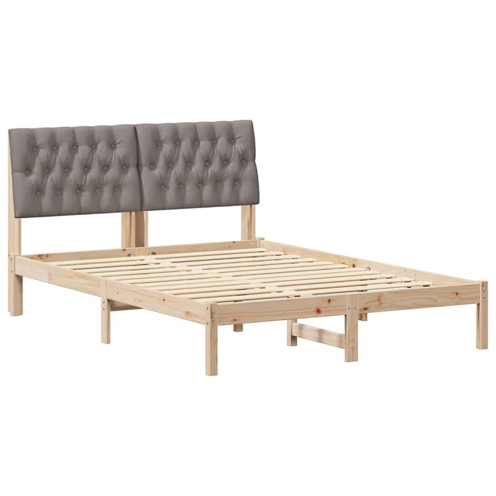 Cadru de pat cu tăblie tapițată cu headboard Maro 160 x 200 cm - WALTI WALTI