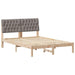 Cadru de pat cu tăblie tapițată cu headboard Maro 160 x 200 cm - WALTI WALTI