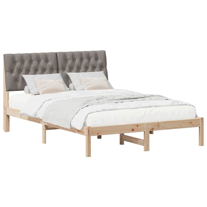 Cadru de pat cu tăblie tapițată cu headboard Maro 160 x 200 cm - WALTI WALTI