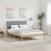 Cadru de pat cu tăblie tapițată cu headboard Maro 150 x 200 cm - WALTI WALTI